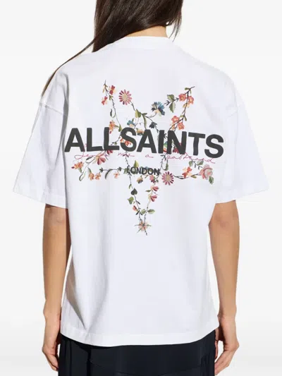 Allsaints Cotton T-shirt In White