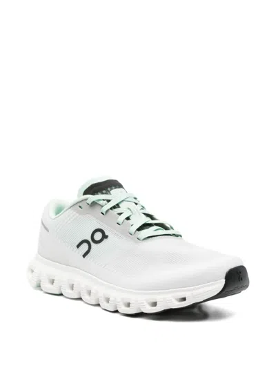 On Cloud Push 6 Mesh Sneakers In White