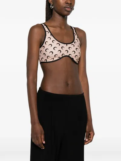 Marine Serre Moon Top In Multi