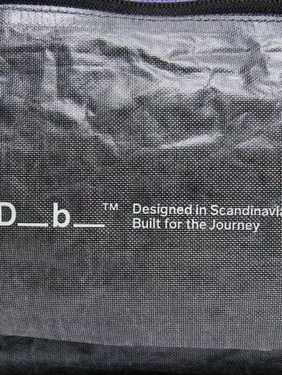 Db Logo-print Zip-fastening Belt Bag In Silver