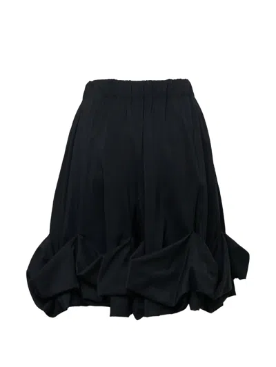 Enföld Roll-up Draped Shorts In Multi
