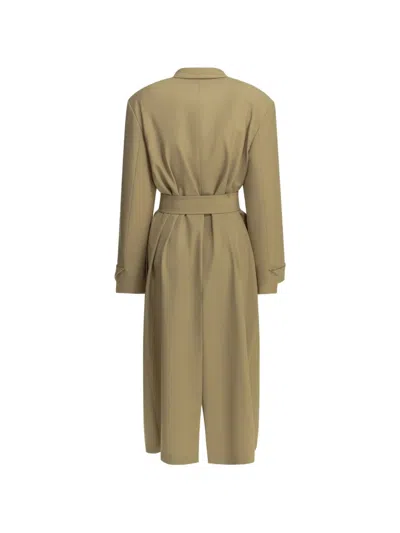 Sa Su Phi Belted Coat In Brown