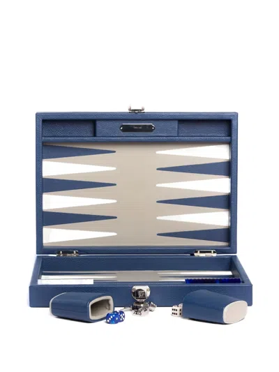 Hector Saxe Large Backgammon Board Game In Blue