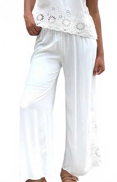 Bobi Pant In White