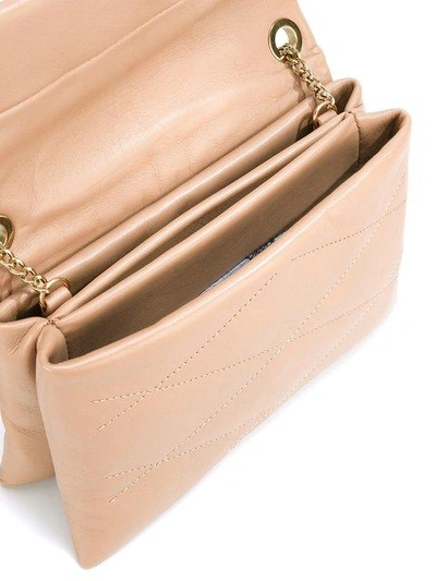 Shop Lanvin Medium Sugar Shoulder Bag - Neutrals