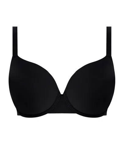 Freya Essentially Smooth U Molded Balconette T Shirt Bra In Black