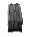 STELLA MCCARTNEY Lurex Peasant Dress
