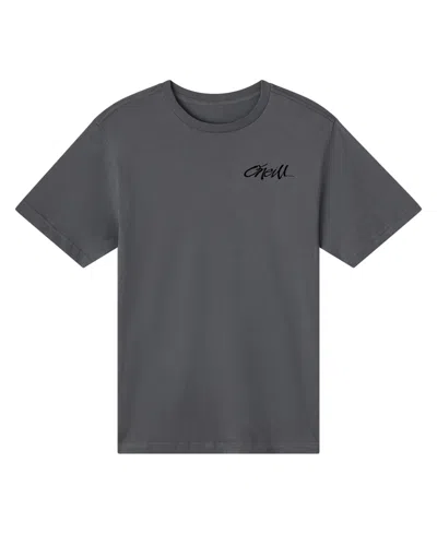O'neill Men's Crewneck Pull-on T-shirt In Gray