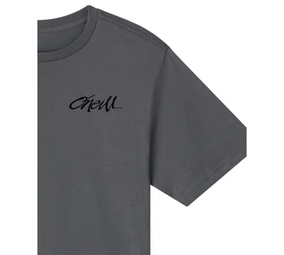 O'neill Men's Crewneck Pull-on T-shirt In Gray