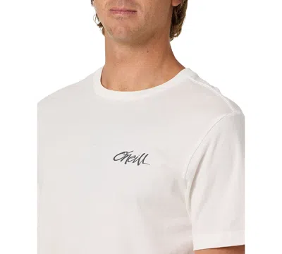 O'neill Men's Crewneck Pull-on T-shirt In White