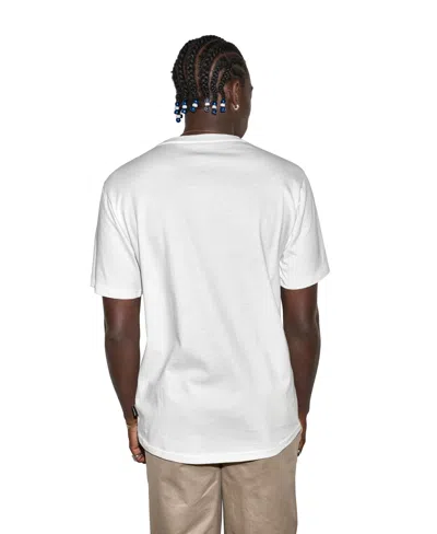 Converse Men's Jock Tag T-shirt In White