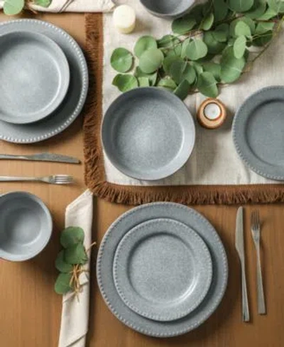 Stone Lain Comet Dinnerware Collection In Gray