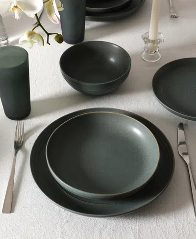 Stone Lain Elio 16-pc. Dinnerware Set, Service For 4 In Green