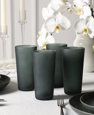 Stone Lain Elio 16-pc. Dinnerware Set, Service For 4 In Green