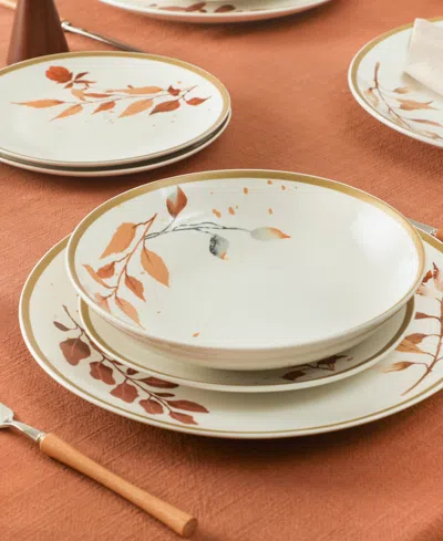 Stone Lain Maple 12-pc. Dinnerware Set, Service For 4 In White
