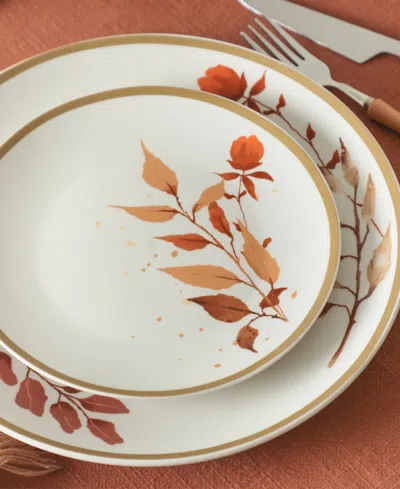 Stone Lain Maple 12-pc. Dinnerware Set, Service For 4 In White
