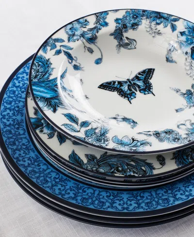 Marchesa Monarcha 12pc Dinnerware Set In Blue