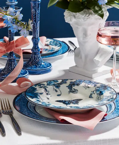 Marchesa Monarcha 12pc Dinnerware Set In Blue