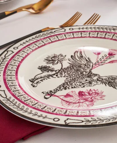 Marchesa Serengeti 4pc Dinner Plate Set In Multi