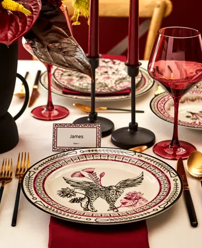 Marchesa Serengeti 4pc Dinner Plate Set In Multi