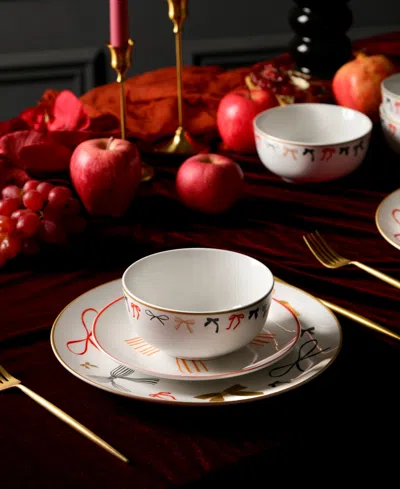 Stone Lain Rosie 12-pc. Dinnerware Set, Service For 4 In White