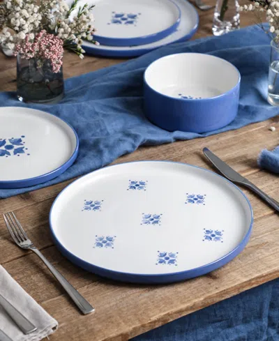 Stone Lain Cobalt 24-pc. Dinnerware Set, Service For 8 In Blue