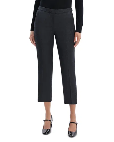 Theory Woman Pants Black Size 00 Polyester, Virgin Wool, Elastane, Polyamide