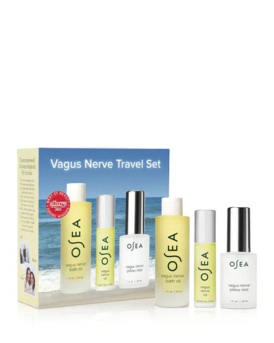 Osea Malibu Vagus Nerve Travel Gift Set In Transparent