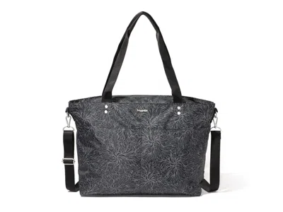 Baggallini Avenue Tote In Midnight Blossom