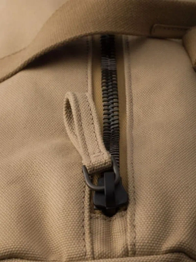 Prada Canvas Duffel Bag In Pattern