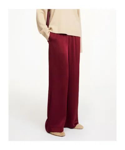 By Malene Birger Cabello Pant In Red