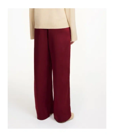 By Malene Birger Cabello Pant In Red