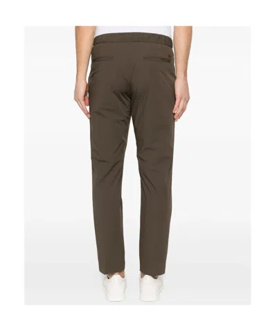 Herno Drawstring Trousers In Brown