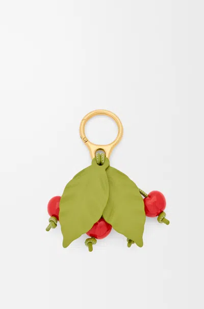 Loewe Cherry Keyring In Multi