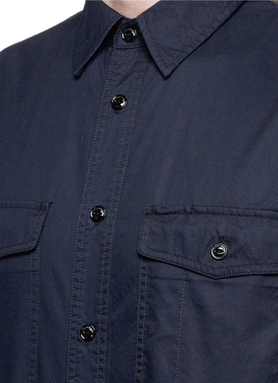 Shop Rag & Bone 'jack' Colourblock Cotton Shirt