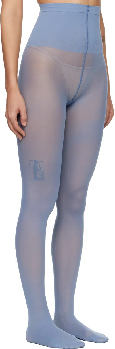 Swedish Stockings Svea Premium Tights In Blue