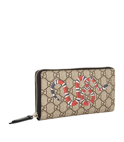 Shop Gucci Snake Logo Wallet