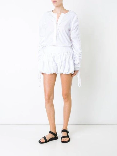 Shop Georgia Alice Cloud Shorts In White