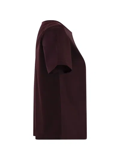 Weekend Max Mara Textured Back Blouse In Red