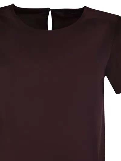 Weekend Max Mara Textured Back Blouse In Red