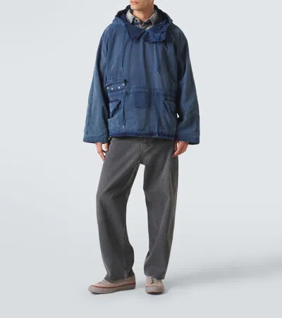 A.presse Cotton Jacket In Blue