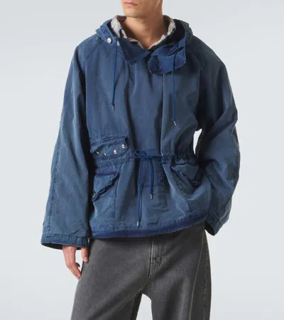 A.presse Cotton Jacket In Blue