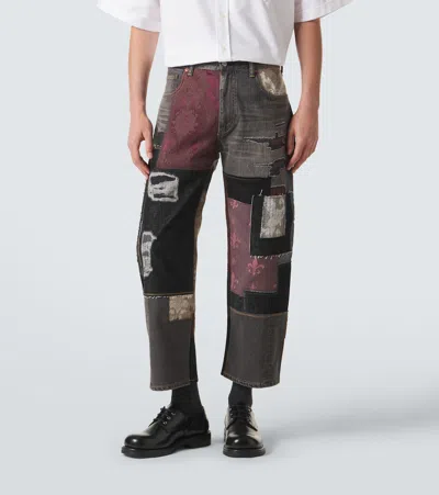 Junya Watanabe X Levi's Patchwork Jeans In Multi