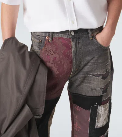 Junya Watanabe X Levi's Patchwork Jeans In Multi