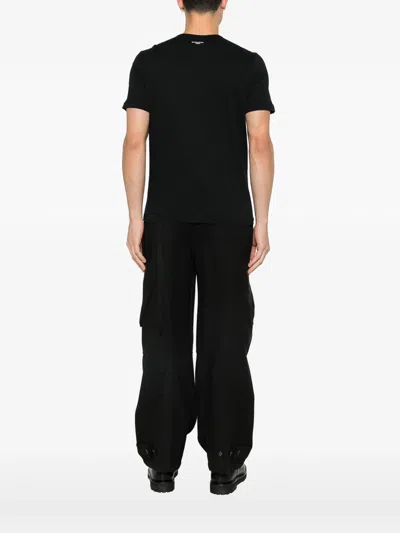Ann Demeulemeester Baptist Printed T-shirt In Black