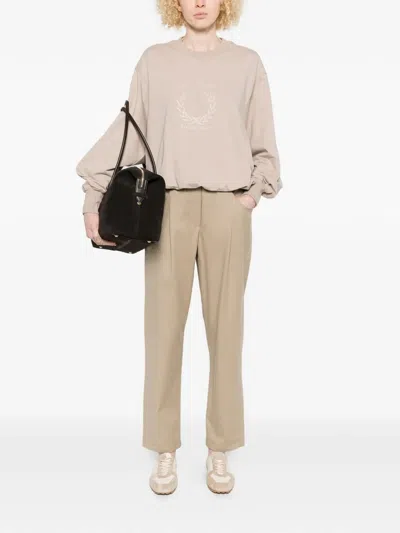 Brunello Cucinelli Pantalone Pull On In Neutral