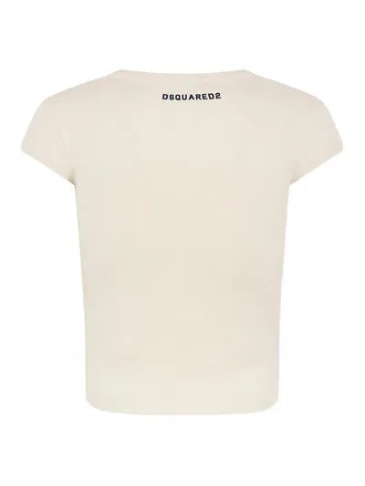 Dsquared2 T-shirt In Neutral