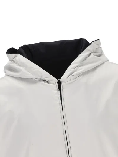 Herno Double-faced Jacket In Black