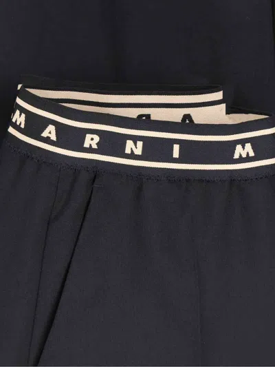 Marni Virgin Wool Trousers In Multi