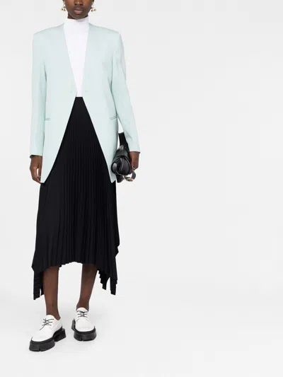 Jil Sander Single Breasted Blazer In Blue
